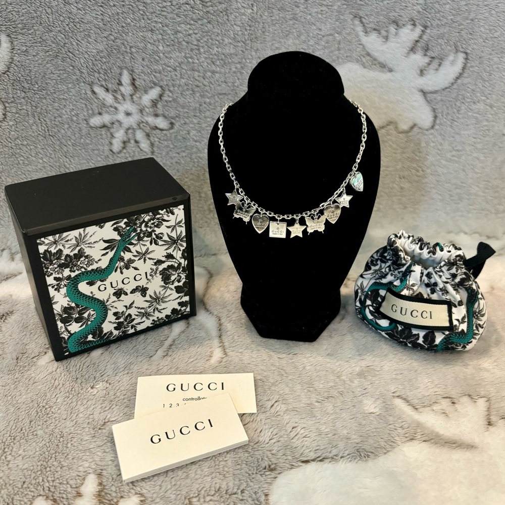Gucci Multiple Charm Necklace